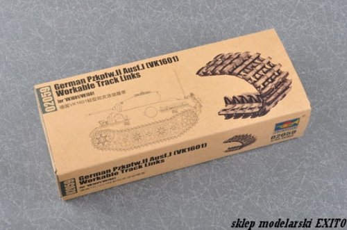Go to product TRUMPETER 02059 - 1:35 German Pz.Kpfw II Ausf.J ( VK1601 ) Workable Track Links