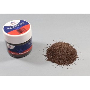 AMAZING ART 8338 - Gravel Dark Brown Size 00 - Żwir ciemny brąz rozmiar 00