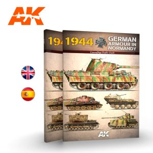 AK INTERACTIVE 916 - 1944 German Armour in Normandy - Camouflage Profile Guide