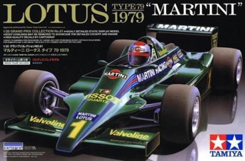 Go to product TAMIYA 20061 - 1:20 Lotus Type 79 1979 Martini