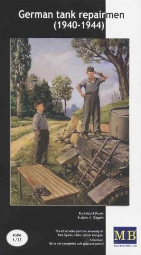 Go to product MASTER BOX 3509 - 1:35 German tank repairmen (1940-1945)
