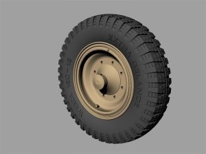 PANZERART 35142 - 1:35 Drive Wheels for Sd.Kfz 11 & 251 (Gelande Pattern B)