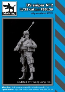BLACK DOG F35139 - 1:35 US sniper N°2