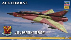 HASEGAWA SP340 - 1:72 J35J Draken Ace Combat Espada