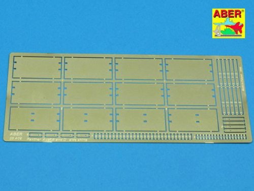 Go to product ABER 35A008 - 1:35 Side skirts for Panther ausf. A/D, Bergepanther