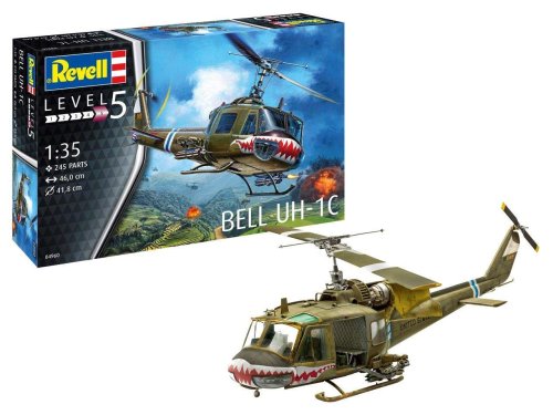 Go to product REVELL 04960 - 1:35 Bell UH-1C