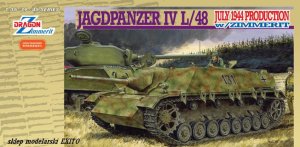 DRAGON 6369 - 1:35 Jagdpanzer IV L/48 July 1944 w/ zimmerit