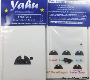 YAHU YMA7242 - 1:72 Hurricane Mk.II - Instrument Panel