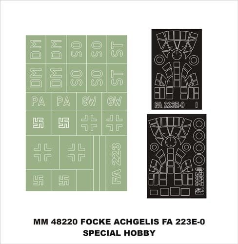 Go to product MONTEX MM48220 - 1:48 Focke Achgelis FA-223 E-0