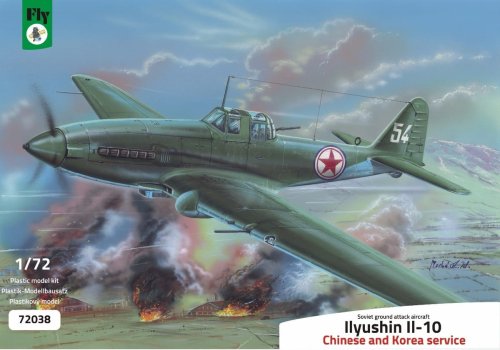 Go to product FLY 72038 - 1:72 Ilyushin IL-10 Chinese and Korea service