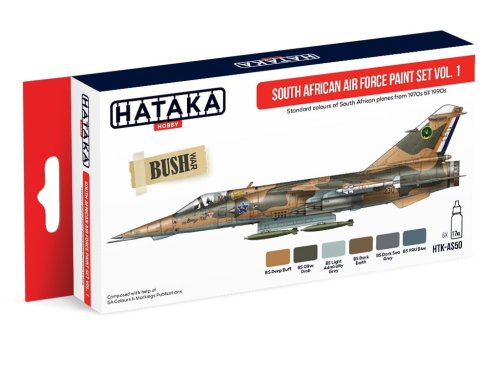 Go to product HATAKA AS50 - South African Air Force vol. 1 paint set