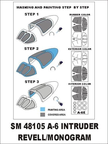 Go to product MONTEX SM48105 - 1:48 A-6 Intruder
