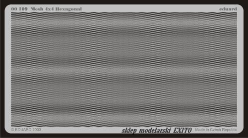 Go to product EDUARD 00109 - Mesh 4x4 Hexagonal
