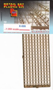 PART X005 - 1:350 Railing (3 lines)