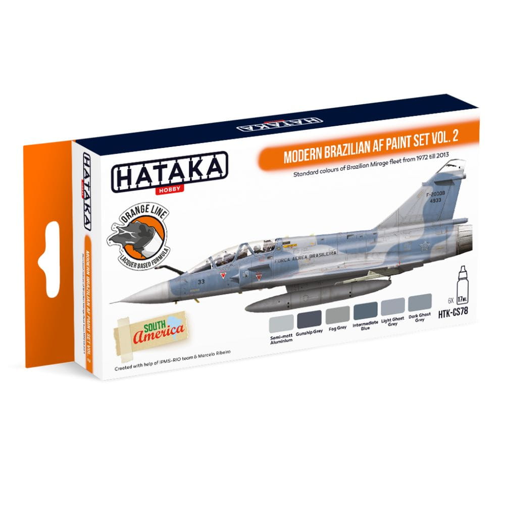 Go to product HATAKA CS78 - Modern Brazilian AF vol. 2 paint set