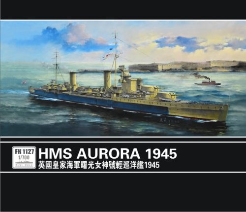 Go to product FLYHAWK 1127 - 1:700 HMS Aurora 1945 - Arethusa Class Cruiser