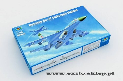 Go to product TRUMPETER 01661 - 1:72 Russian Su-27 Early type Fighter