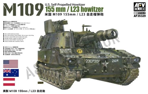 Go to product AFV CLUB 35329 - 1:35 M109 155mm L23 howitzer