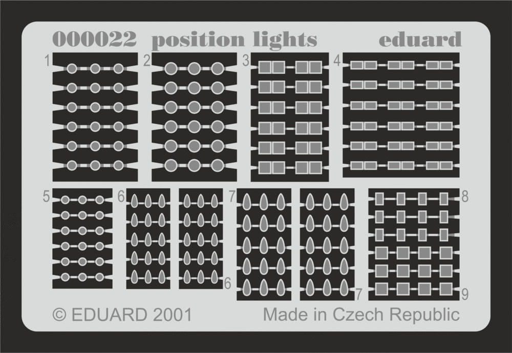 Go to product EDUARD 00022 - Position lights