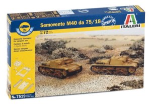ITALERI 7519 - 1:72 Semovente M40 da 75/18