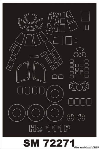 Go to product MONTEX SM72271 - 1:72 Heinkel He-111P