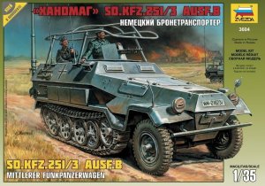 ZVEZDA 3604 - 1:35 Sd.Kfz.251/3 Ausf.B