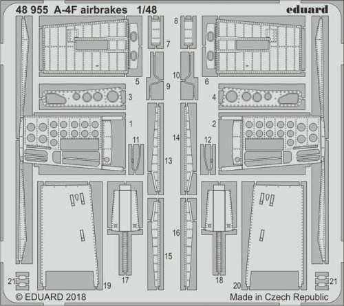 Go to product EDUARD 48955 - 1:48 A-4F airbrakes