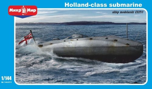 Go to product MIKROMIR 144011 - 1:144 Holland class submarine
