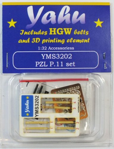 Go to product YAHU YMS3202 - 1:32 PZL P.11 set