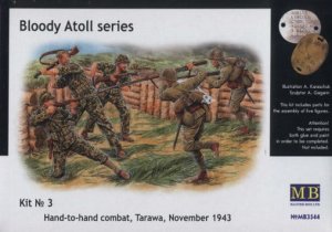 MASTER BOX 3544 - 1:35 Bloody Atol Hand-to-hand fight Tarawa 1943