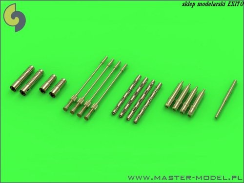 Go to product MASTER AM-32-083 - 1:32 De Havilland Mosquito NF Mk.II / FB Mk.Vand Pitot tube and armament set