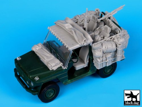 Go to product BLACK DOG T35058 - 1:35 Mercedes Wolf Afghanistan accessories set