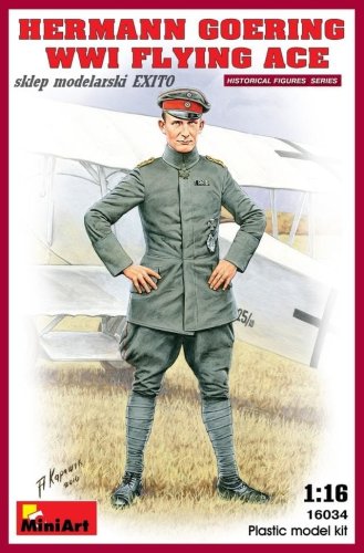 Go to product MINIART 16034 - 1:16 Hermann Goering - WWI Flying Ace