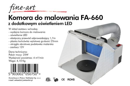 Go to product Spray booth with air extraction - HS-420DCK