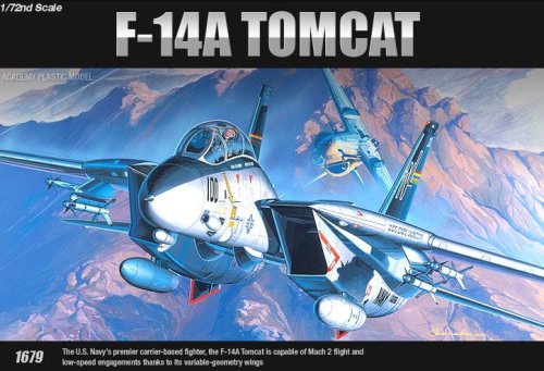 Go to product ACADEMY 12471 - 1:72 F-14A Tomcat