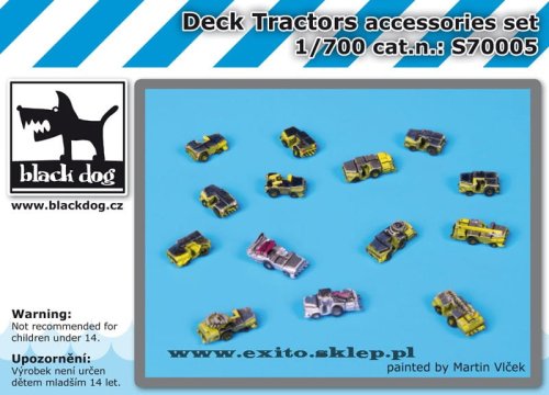 Go to product BLACK DOG S70005 - 1:700 Deck Tractors accessories set