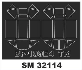 Go to product MONTEX SM32114 - 1:32 Messerschmitt Bf 109E-4