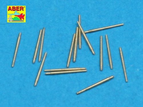Go to product ABER 1:350L-15  - 1:350 Set of 16 pcs 37 mm L/83 barrels SK C/30 for German ships