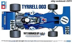 TAMIYA 12054 - 1:12 Tyrrell 003 1971 Monaco GP