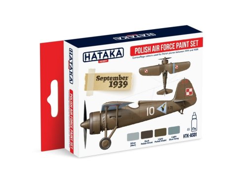 Go to product HATAKA AS01 - Polish Air Force 1919-1939 paint set
