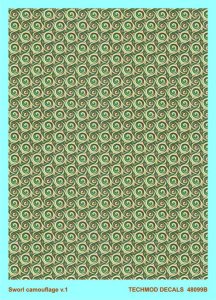 TECHMOD 48099 - 1:48 Sworl camouflage