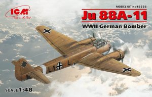 ICM 48235 - 1:48 Junkers Ju 88A-11 WWII German Bomber