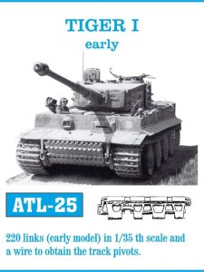 Friulmodel ATL-025 - 1:35 Metal Tiger I early tracks