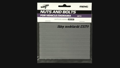 Go to product MENG MODEL SPS009 - Nuts and Bolts for Vehicle / Diorama - Set D