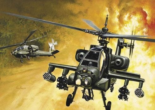 Go to product ITALERI 0159 - 1:72 AH-64A Apache
