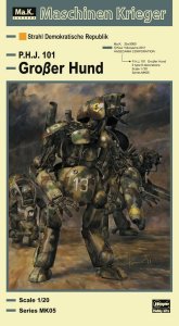 HASEGAWA 64005 - 1:20 P.H.J.101 GroSer Hund