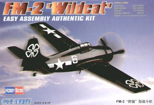 Go to product HOBBY BOSS 80222 - 1:72 FM-2 Wildcat