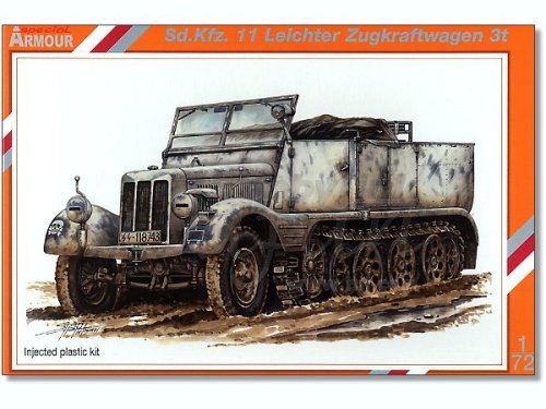 Go to product SPECIAL HOBBY A72002 - 1:72 Sd.Kfz 11 Leichter Zugkraftwagen 3t