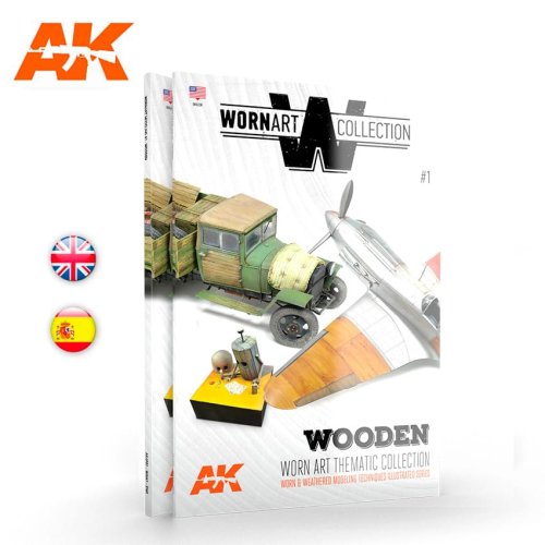 Go to product AK INTERACTIVE 4901 - Worn Art. Collection 01 - Wooden