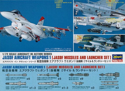 Go to product Hasegawa X7210 - 1:72 35010 JASDF Aircraft Weapons